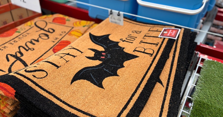 NEW Sam’s Club Halloween & Harvest Coir Doormats Are HERE (+ Save on Summer Styles)