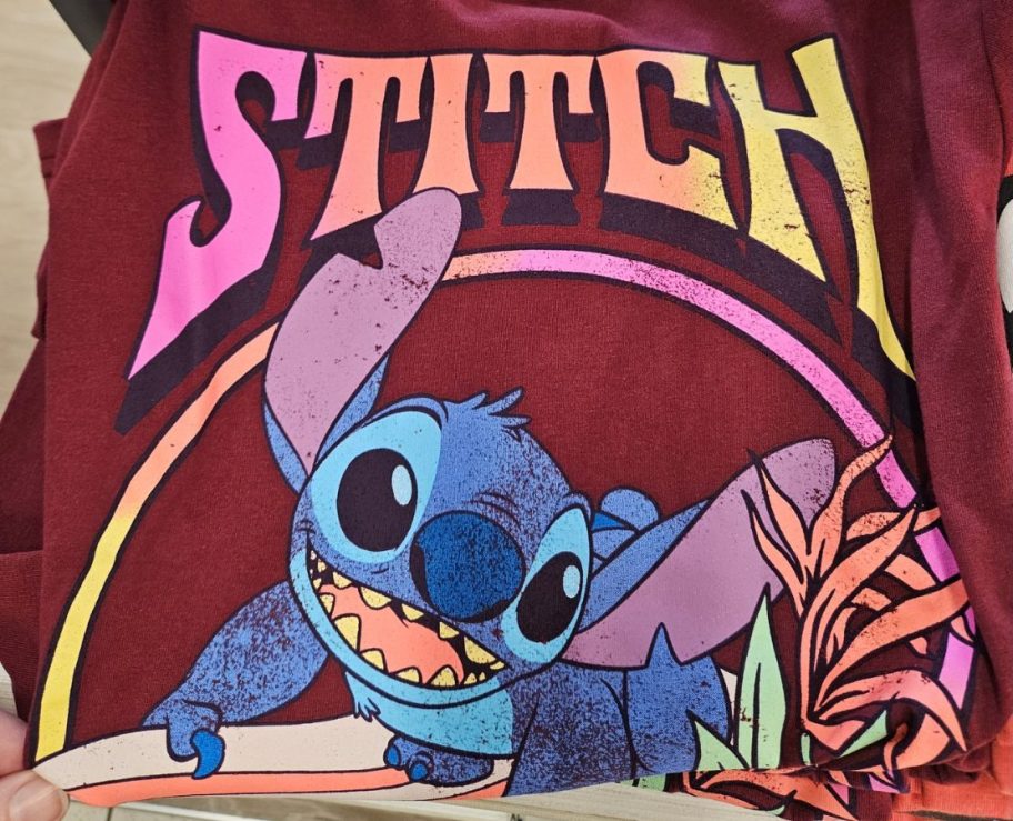 A disney Stitch Graphic Tee