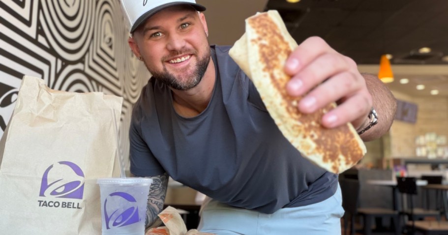 RUN to Taco Bell: $1 Quesaritos + $1 Drinks – Today Only!