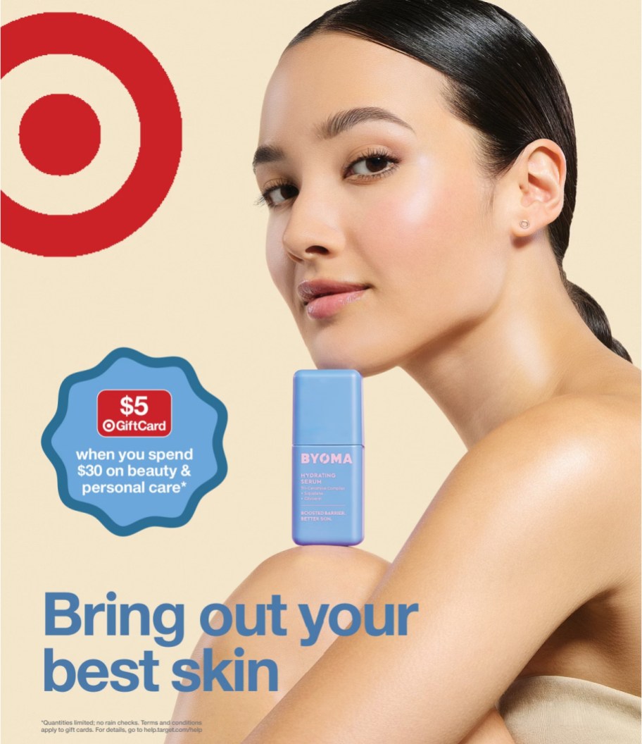 page from Target ad