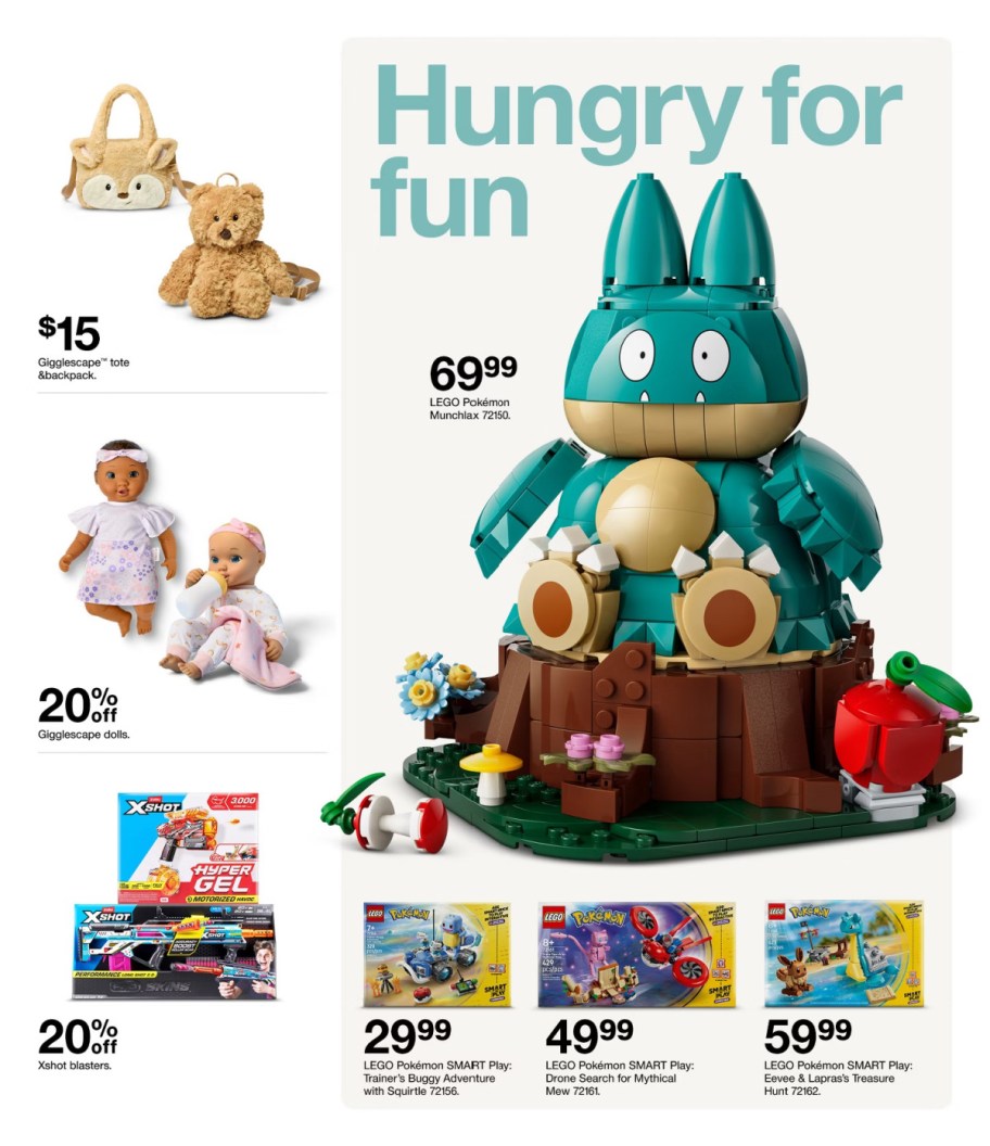 page from Target ad