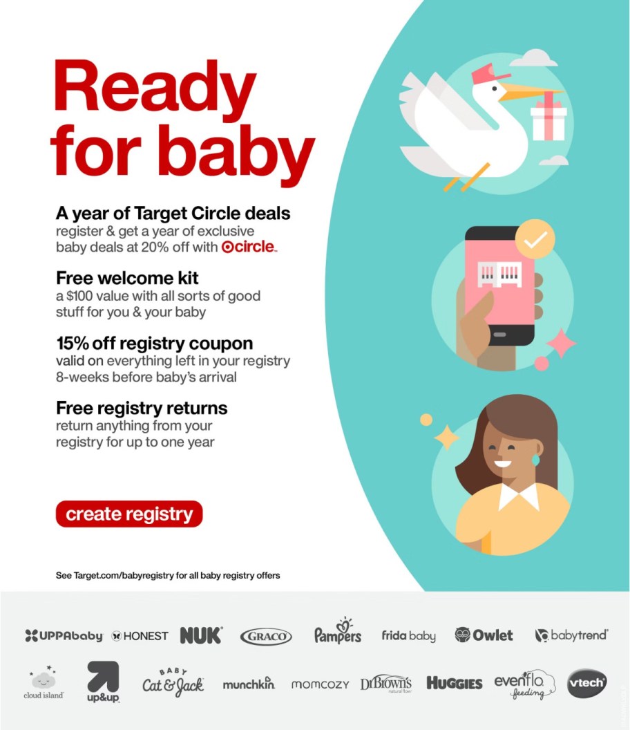 page from Target ad