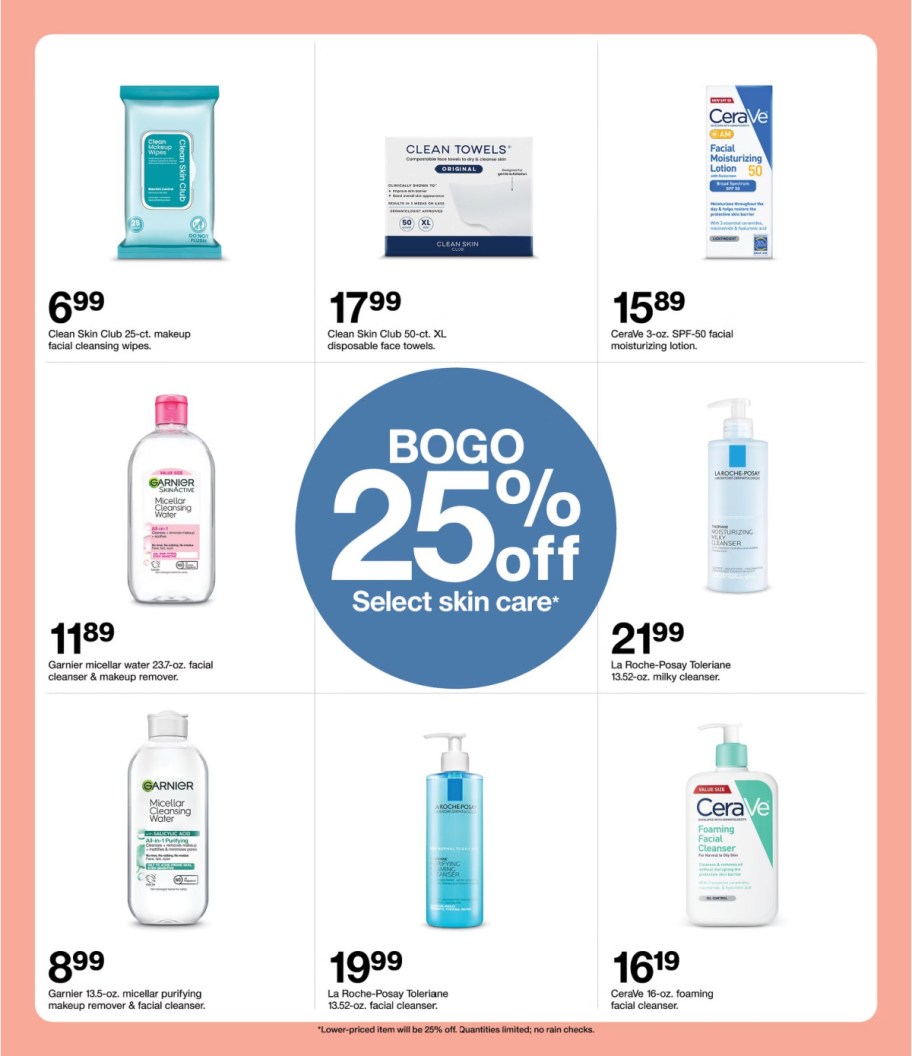 page from Target ad