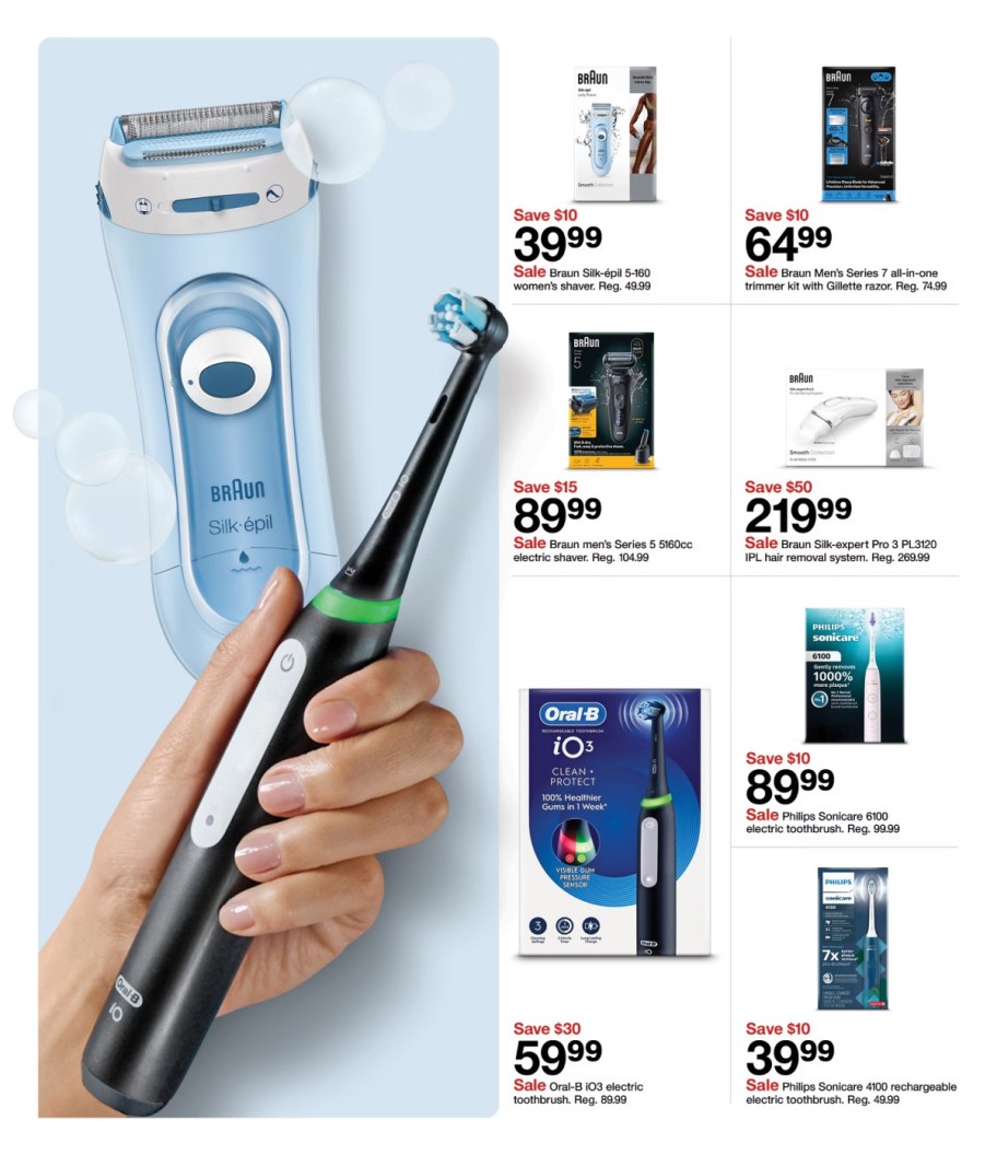 page from Target ad