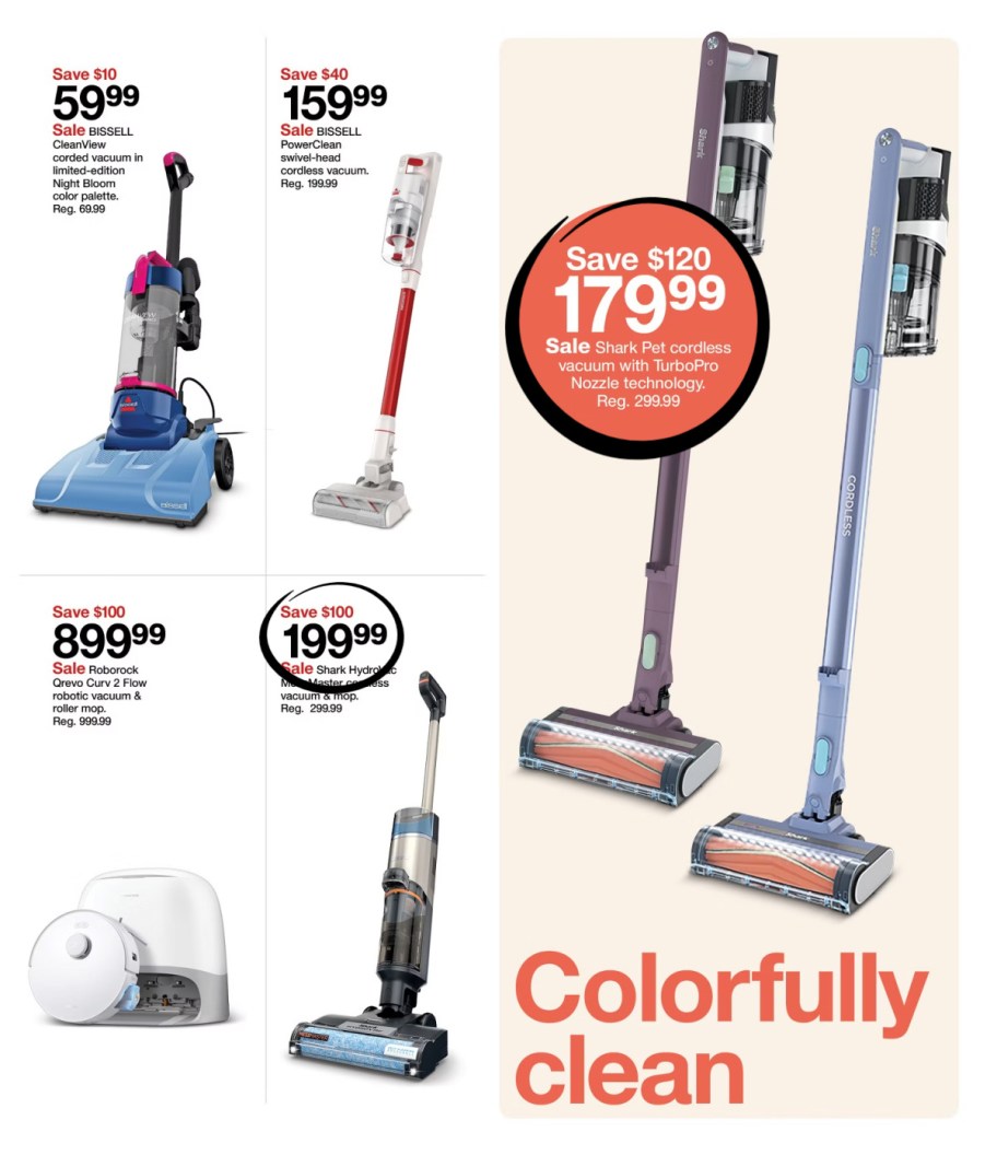 page from Target ad