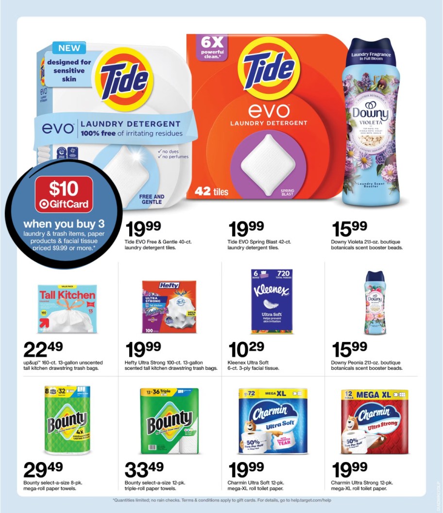 page from Target ad