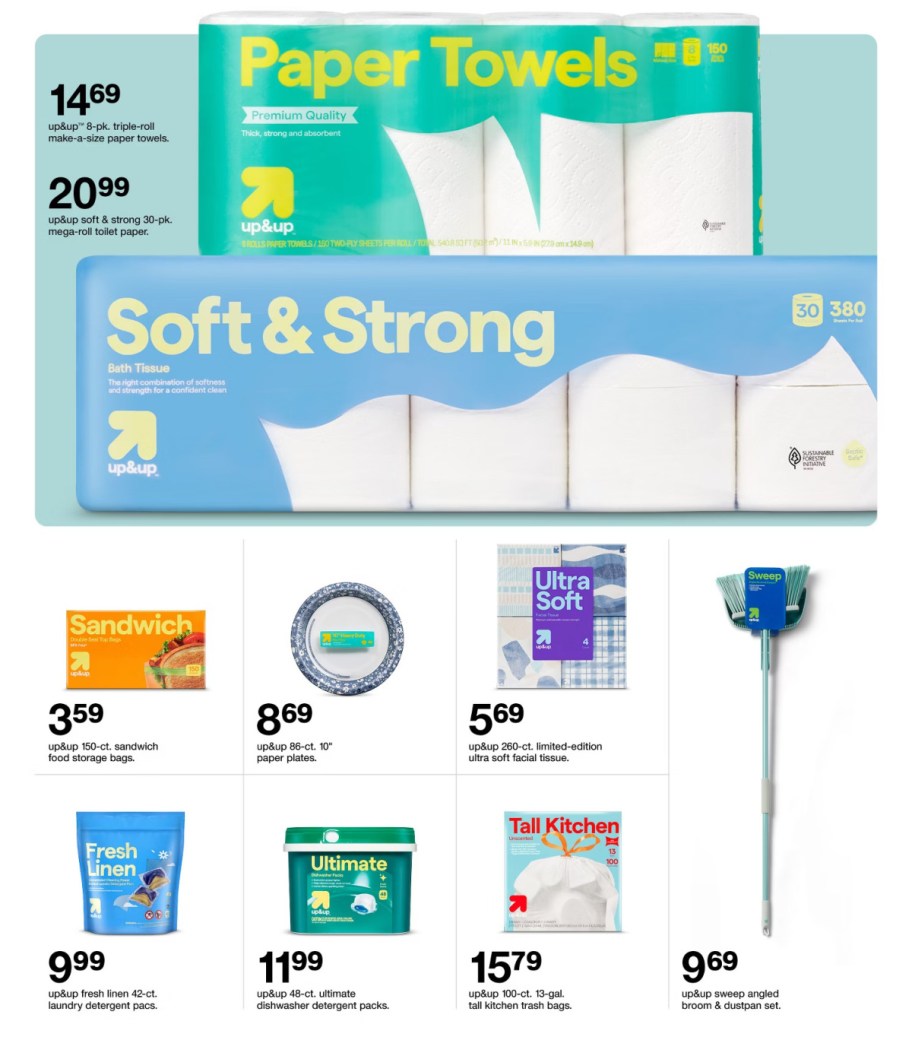 page from Target ad