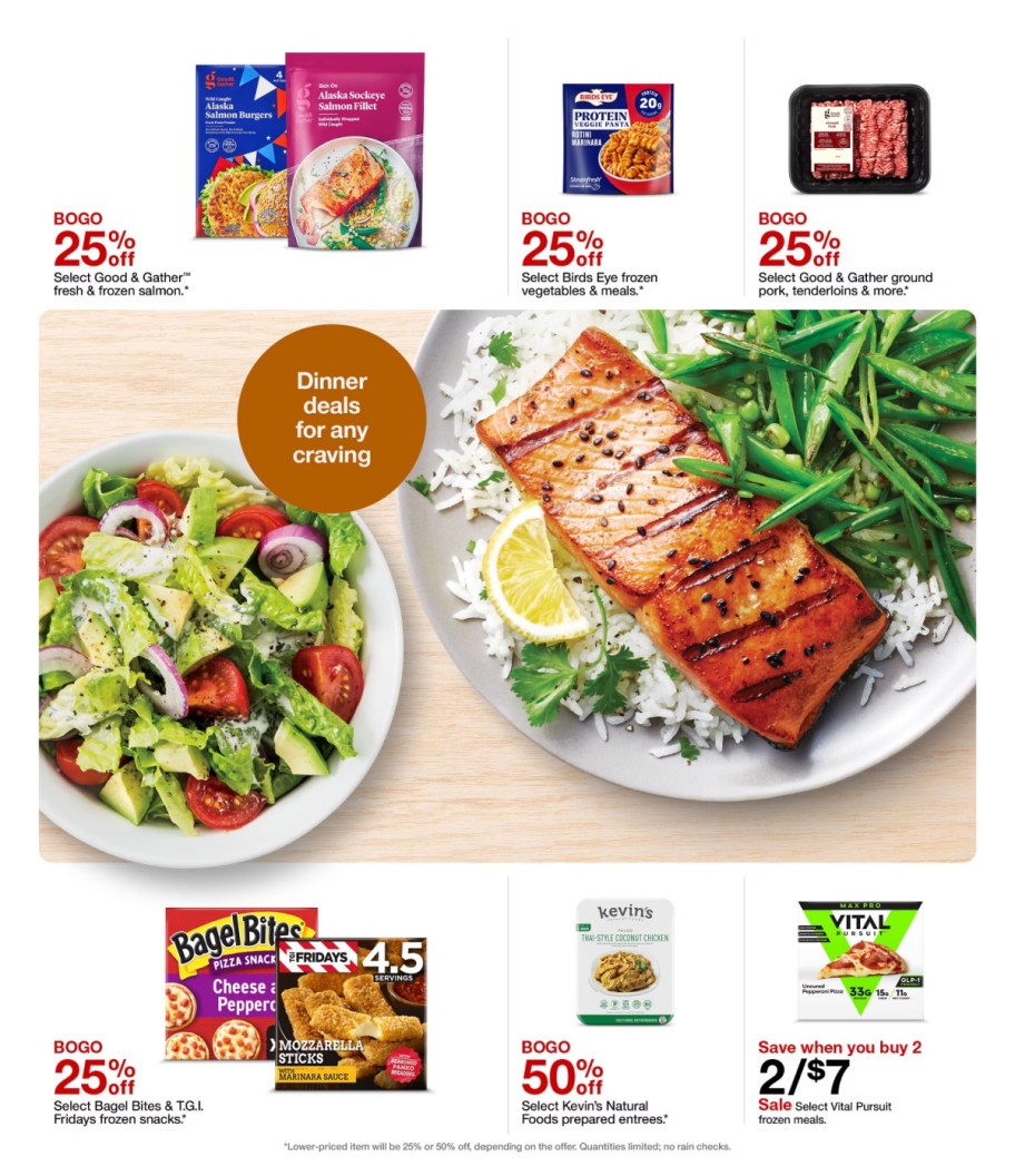 page from Target ad
