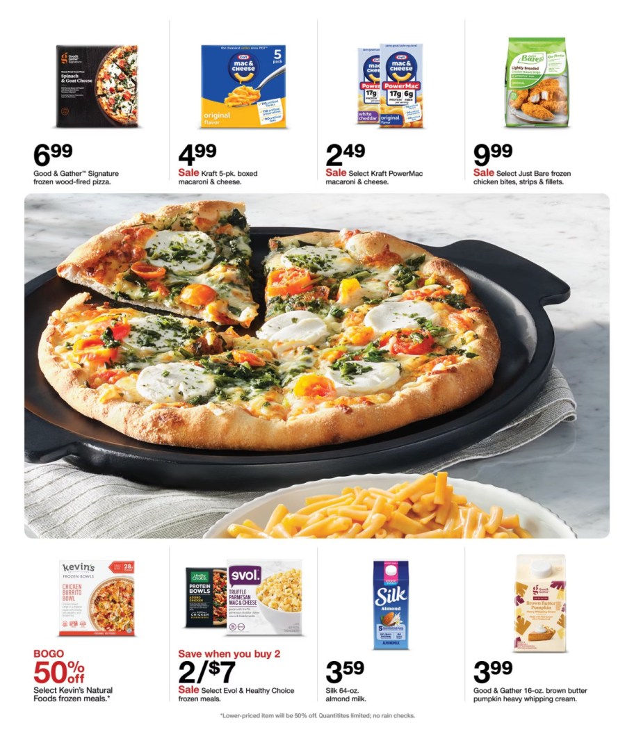 page from Target ad