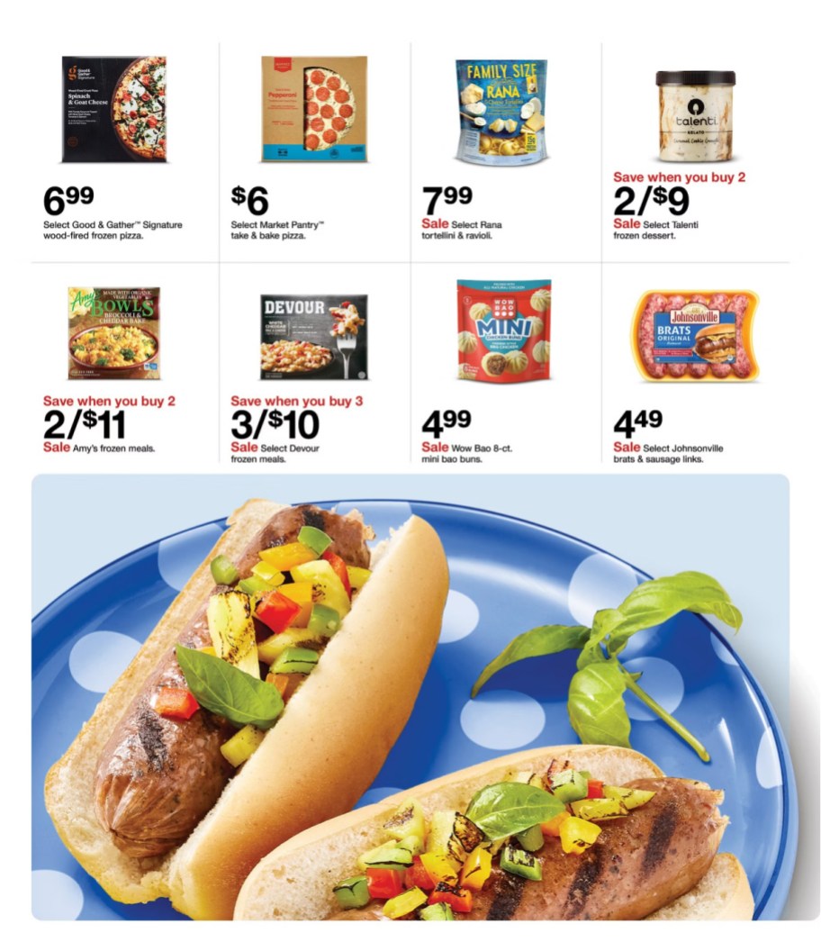page from Target ad