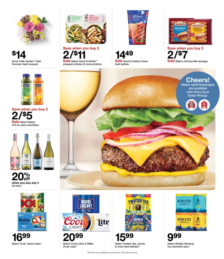 page from Target ad