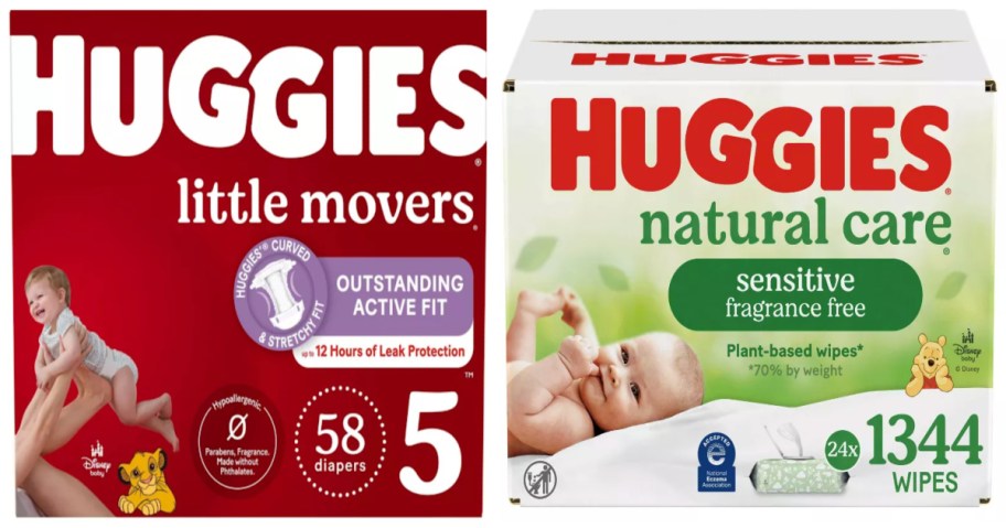 diapers and wipes