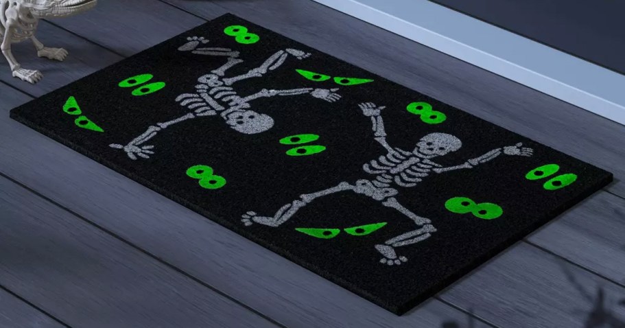 Target Halloween Doormats Only $13 (Including Fun Glow-in-the-Dark Style!)