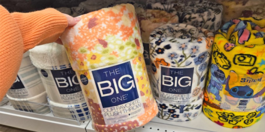 *HOT* Big One Throw Blankets from $3.81 on Kohls.com
