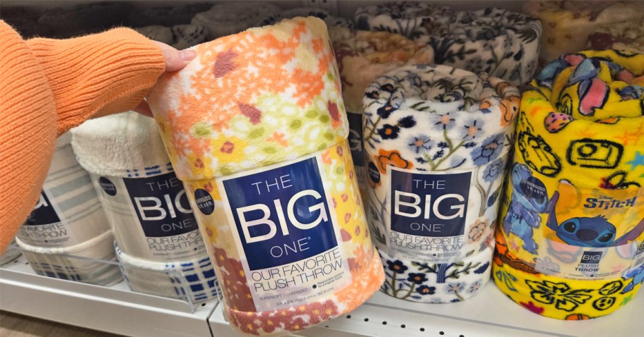 *HOT* Big One Throw Blankets from $3.81 on Kohls.com (Reg. $15)