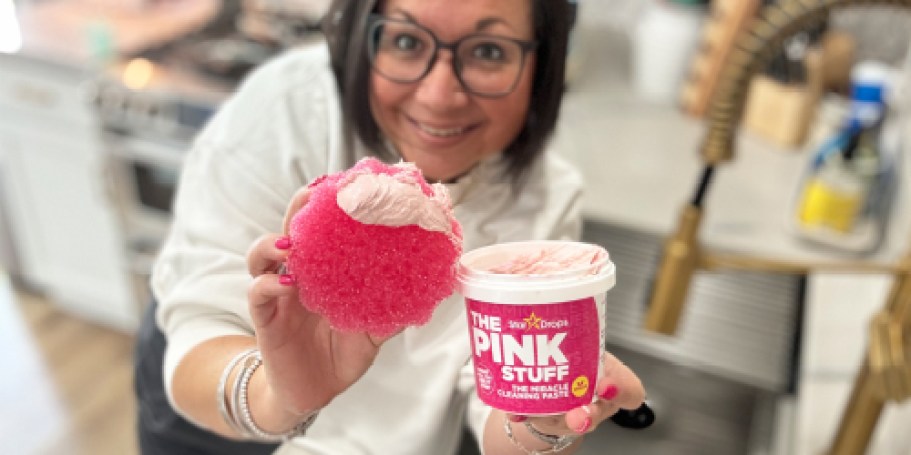 Team-Fave Pink Stuff Cleaner Paste Only $2.98 Shipped on Amazon (It Really Works!)