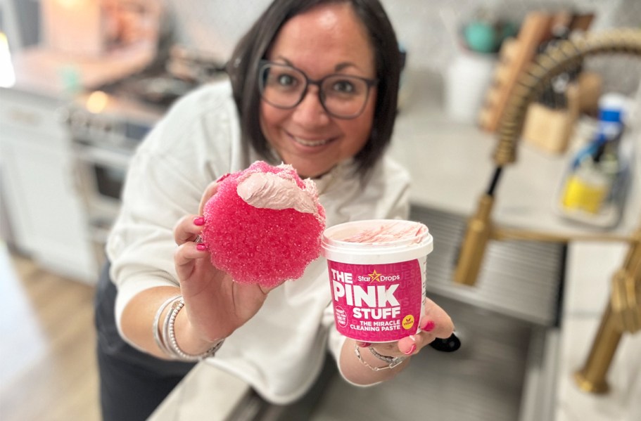 Team-Fave Pink Stuff Cleaner Paste Only $2.98 Shipped on Amazon (It Really Works!)