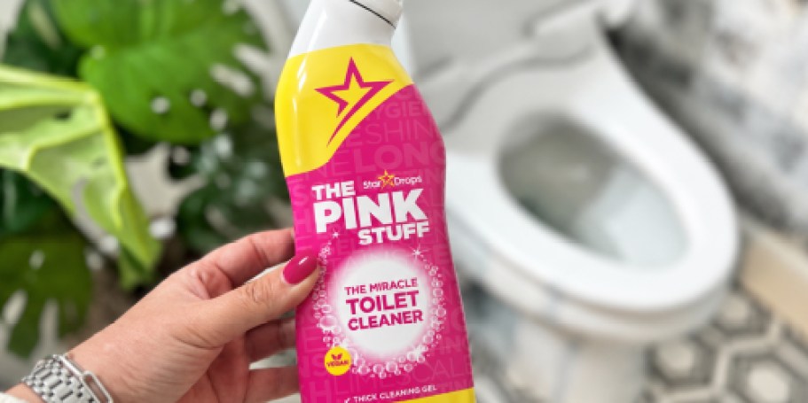 The Pink Stuff Miracle Toilet Cleaner Only $2 Shipped on Amazon (Reg. $6)