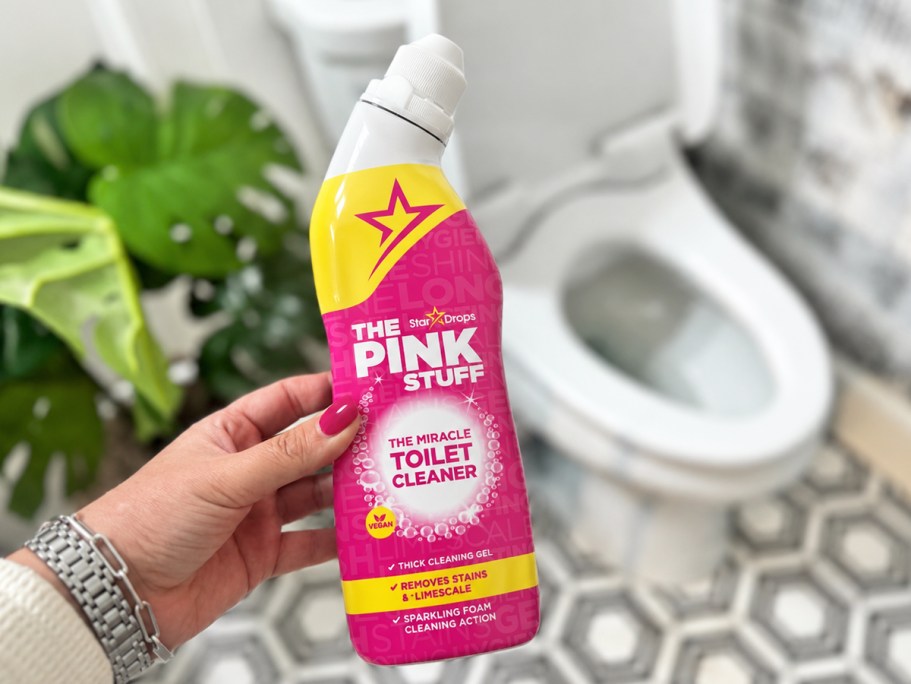 The Pink Stuff Miracle Toilet Cleaner Only $2 Shipped on Amazon (Reg. $6)