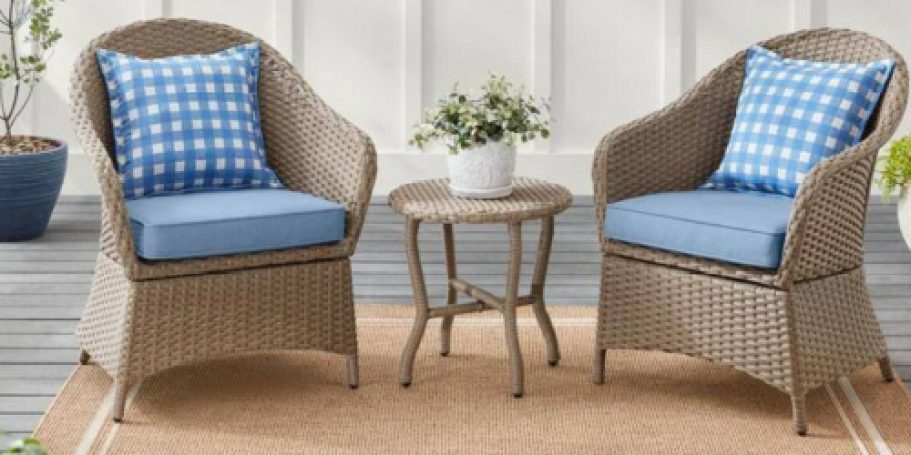 Up to 50% Off Home Depot Patio Furniture + Free Delivery | 3-Piece Bistro Set Just $238 Delivered!