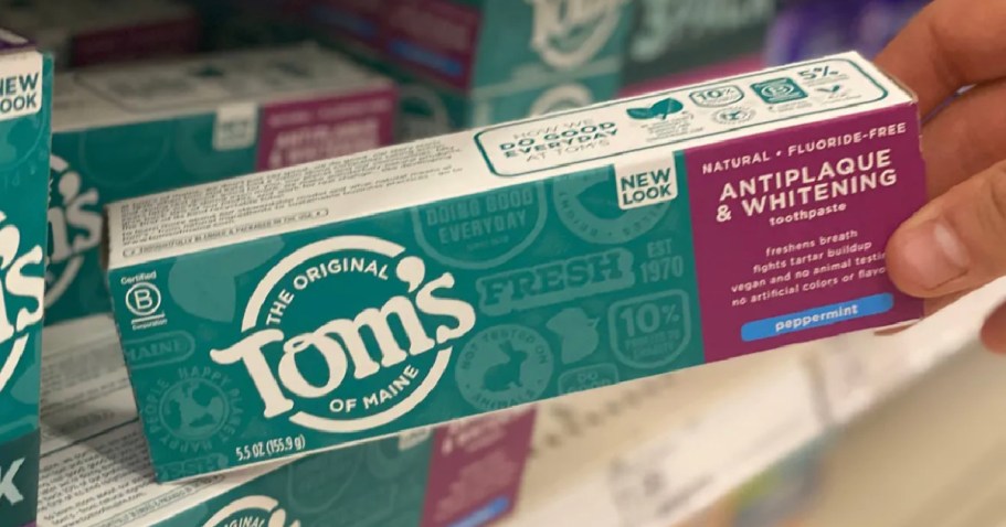 CVS Sneak Peek: Free Tom’s Of Maine Toothpaste, 69¢ Act Kids Toothpaste + More!