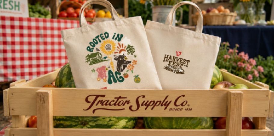 FREE Custom Tote Bag at Tractor Supply Co. Farmers Market Event (9/12 Only!)