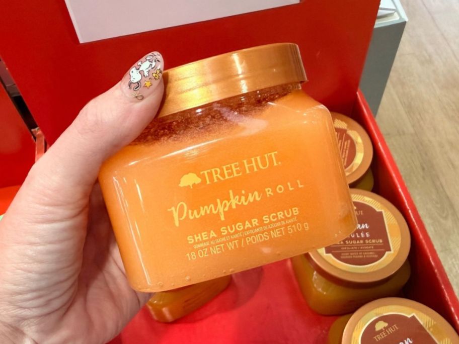 Tree Hut Pumpkin Swirl Sugar Scrub