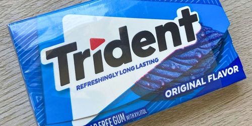 Trident Sugar Free Gum 14-Pack Just 41¢ Shipped w/ Amazon Prime