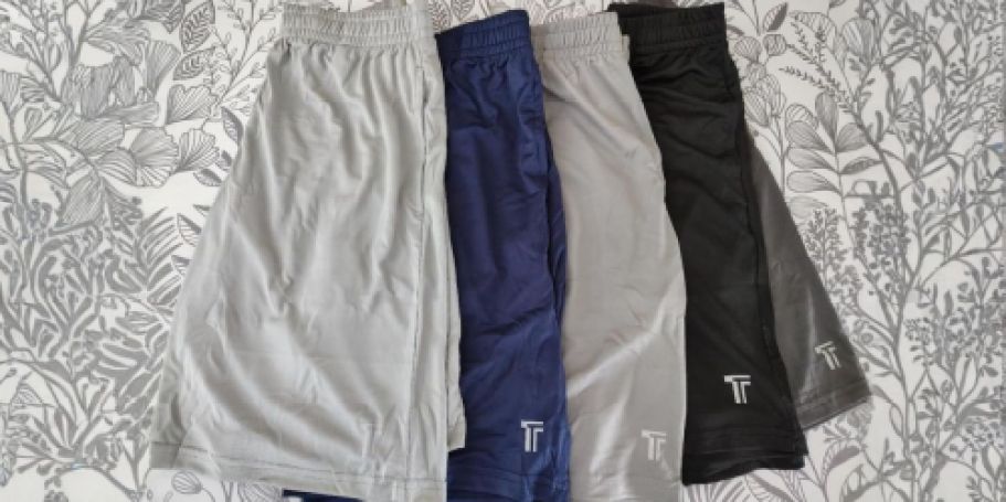 Up to 65% Off Kids’ Athletic Shorts Multipacks on Amazon