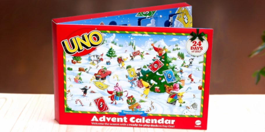 New UNO Advent Calendar Makes Christmas Game Night Even More Fun