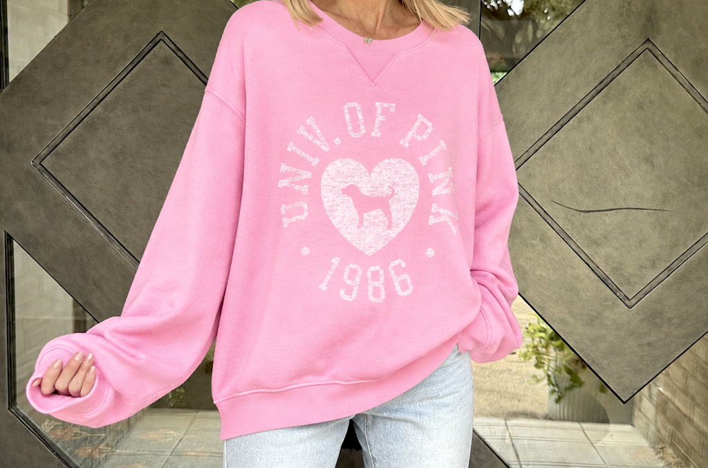 Victoria’s Secret PINK Sweatshirts & Hoodies Just $21 (Reg. $60)