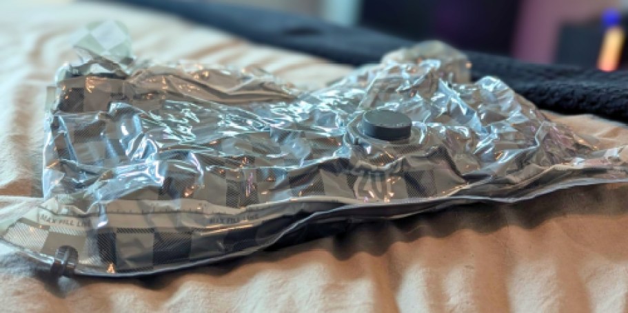 15 Vacuum Bags w/ Pump Just $15.59 Shipped for Prime Members (Reg. $34)