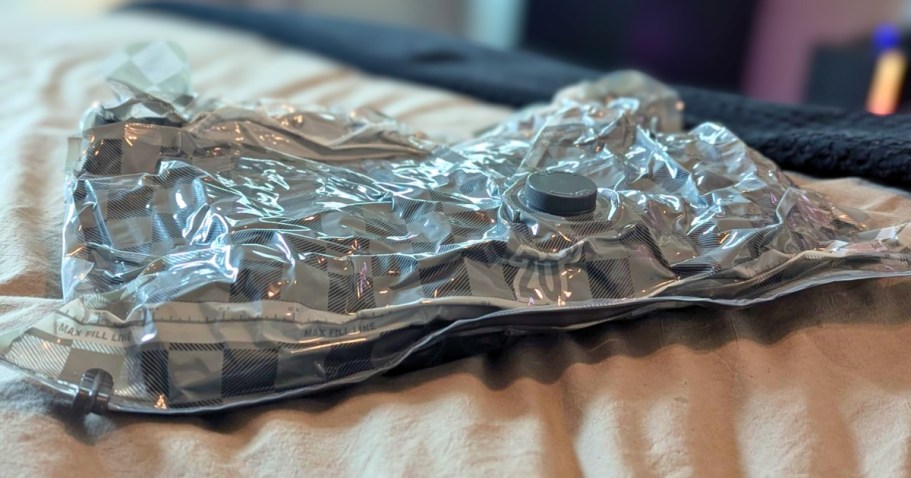 15 Vacuum Bags w/ Pump Just $15.59 Shipped for Prime Members (Reg. $34)
