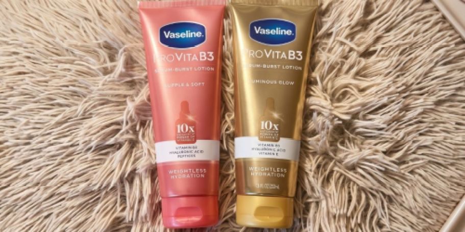 Vaseline Pro VitaB3 Serum Burst Lotions from $2.89 Shipped on Amazon (Reg. $8)