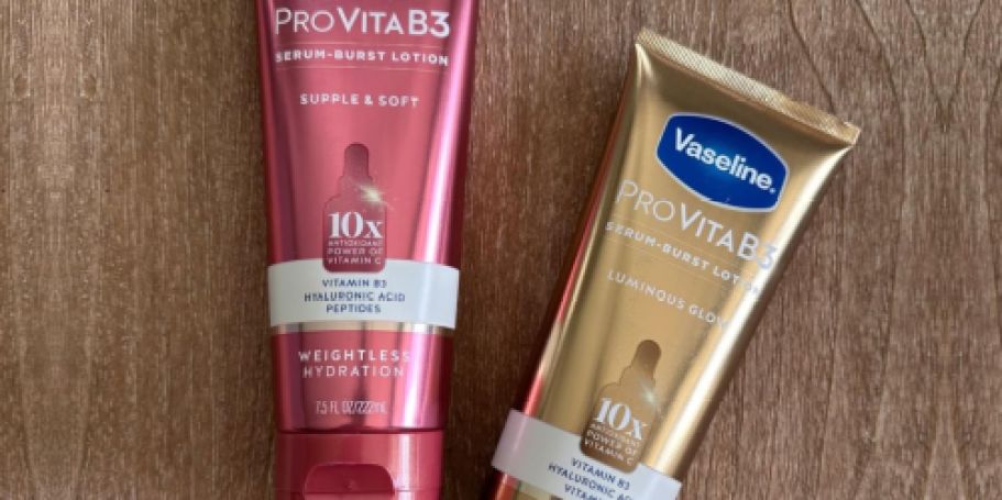 Vaseline Pro VitaB3 Serum Burst Lotion Only $1 Shipped on Amazon (Reg. $8)