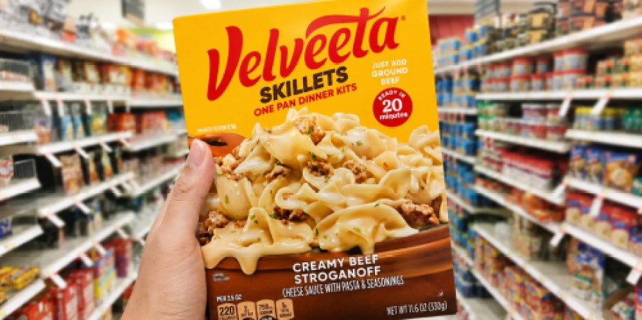 Velveeta Skillets One Pan Dinner Kit Just $2 Shipped on Amazon