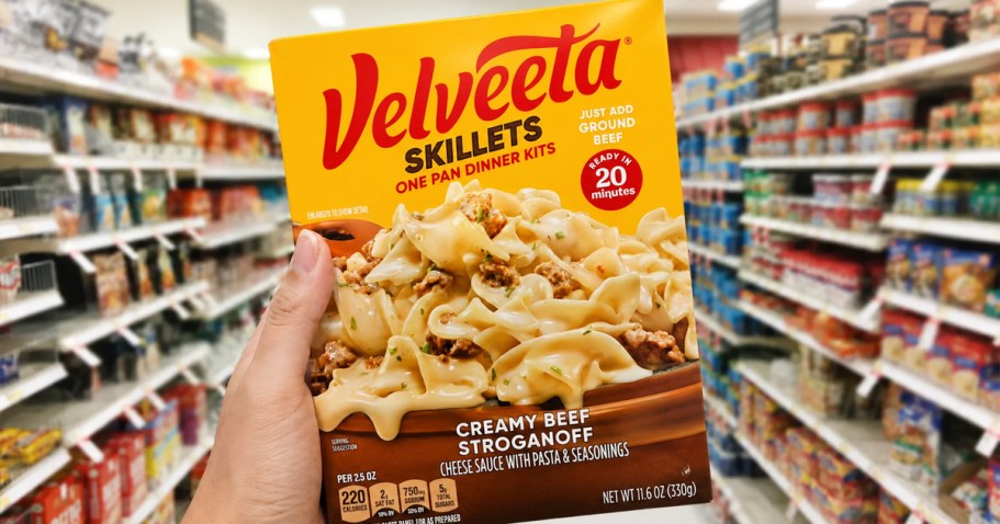 Velveeta Skillets One Pan Dinner Kit Just $2 Shipped on Amazon