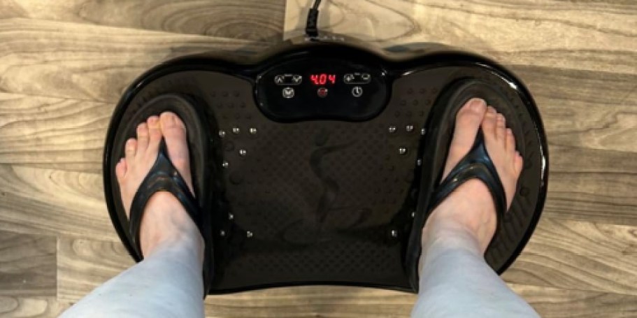 Vibration Plate Exercise Machine Only $37.99 Shipped on Amazon
