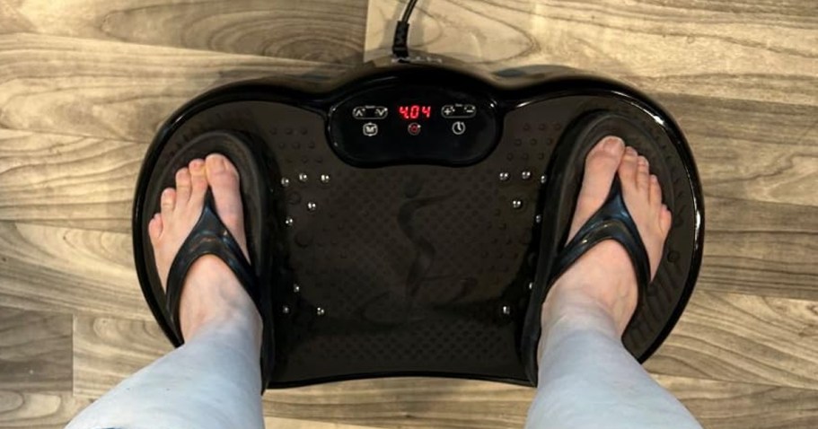Vibration Plate Exercise Machine Only $37.99 Shipped on Amazon