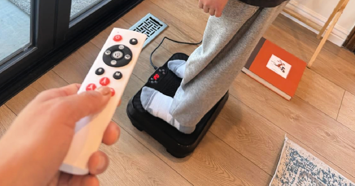 WOW! Vibration Plate Exercise Machine Just $39.99 Shipped on Amazon