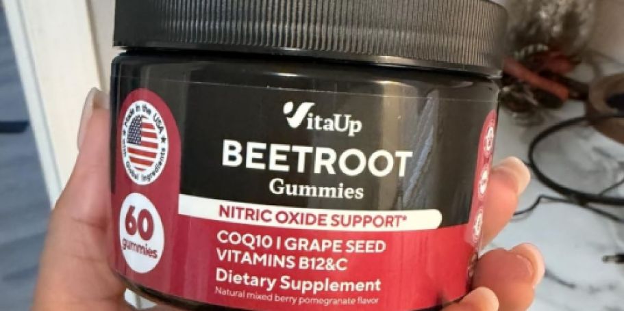 Beet Root Gummies Just $12 Shipped on Amazon | Supports Circulation & Heart Health