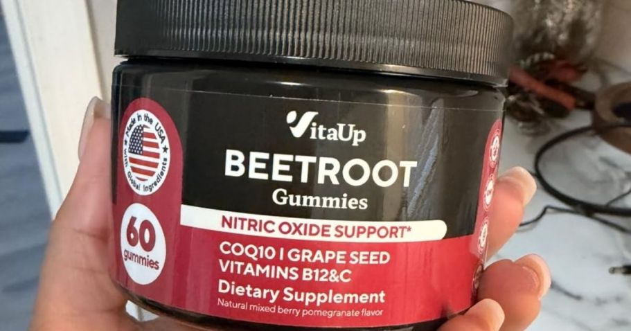 Beet Root Gummies Just $12 Shipped on Amazon | Supports Circulation & Heart Health