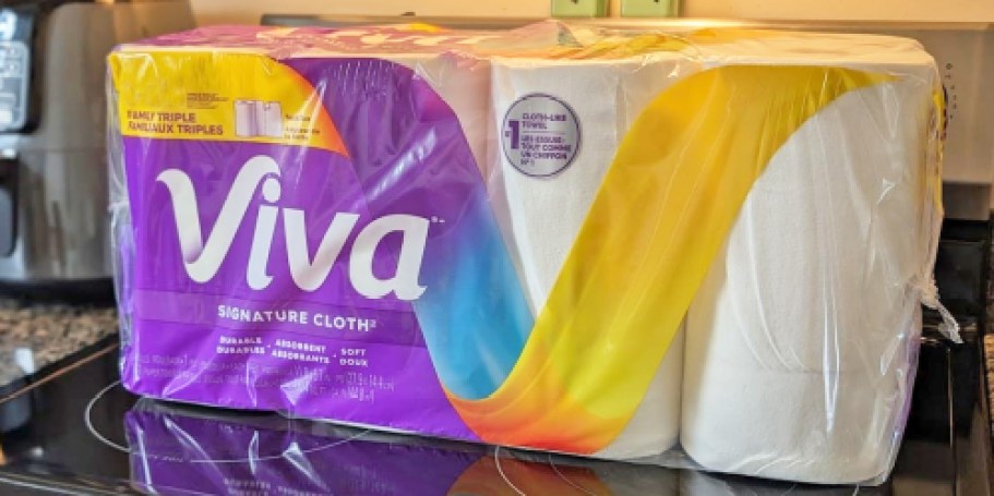 Stock Up on Viva Paper Towels w/ Stacking Amazon Offers