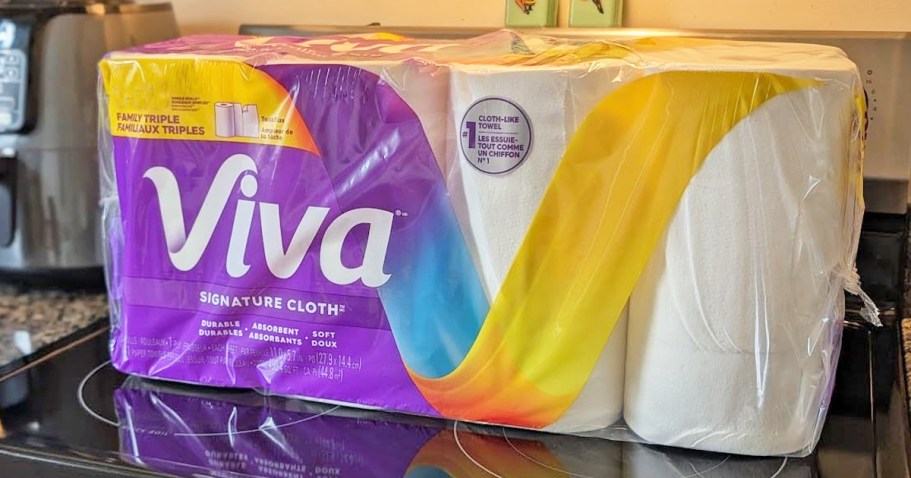 Stock Up on Viva Paper Towels w/ Stacking Amazon Offers