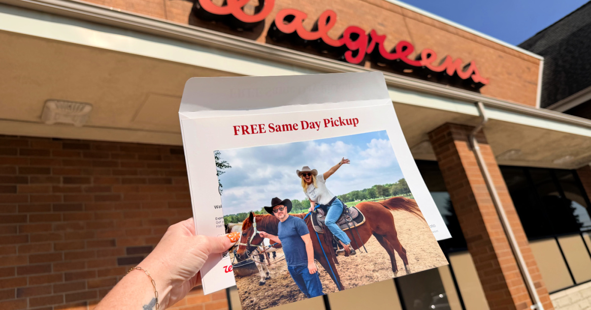 FREE Walgreens 8×10 Photo Print w/ Same-Day Pickup
