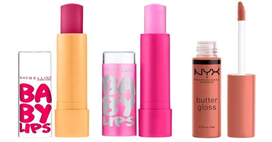 3 lip gloss