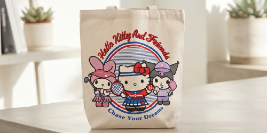 Character Tote Bags Just $6.50 on Walmart.com | Hello Kitty, K-Pop Demon Hunters & More