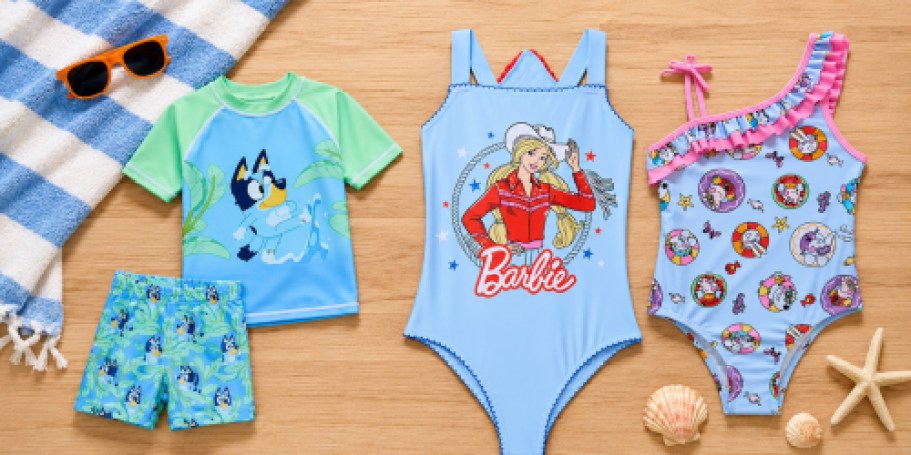WOW! Walmart Kids Character Swimsuits from $4.76