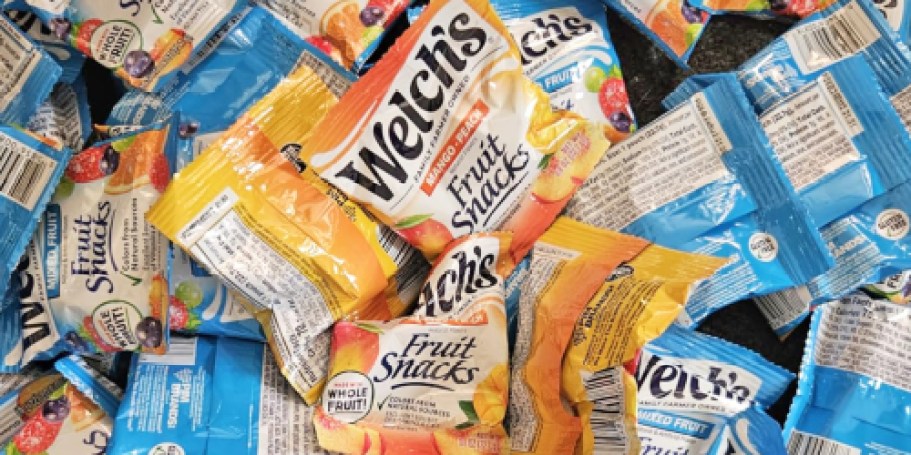 Welch’s Fruit Snacks 60-Count Just $6.89 Shipped on Amazon