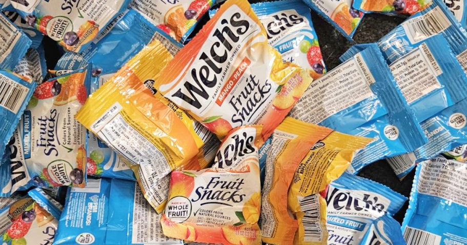 Welch’s Fruit Snacks 60-Count Just $6.89 Shipped on Amazon
